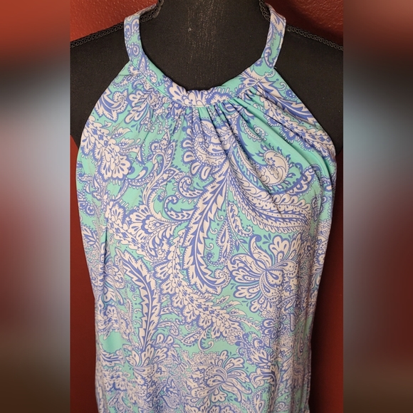 Cynthia Rowley Halter Top Dress with Inseam Bra - Picture 2 of 5